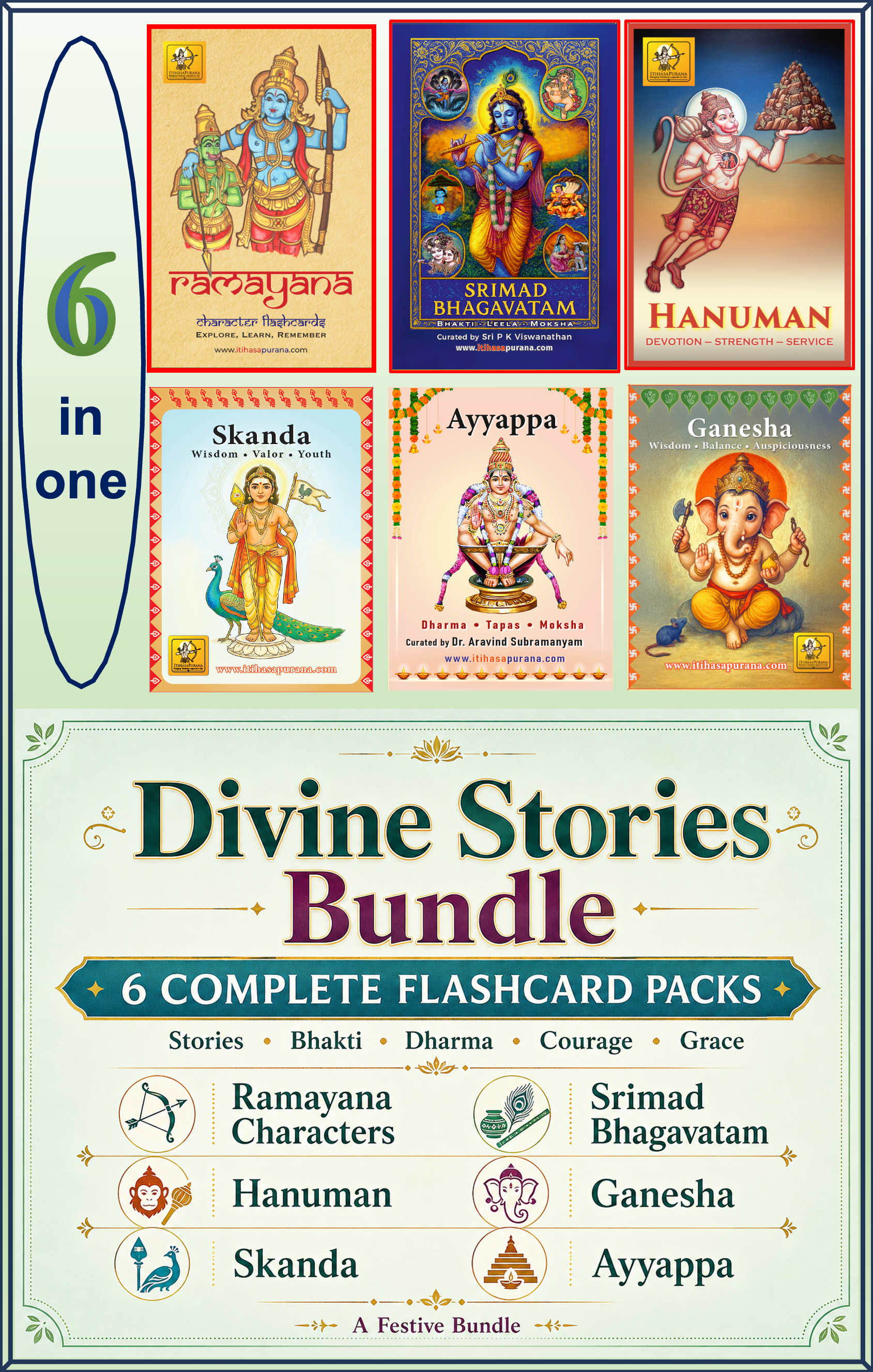 Divine Stories Bundle — 6 Pack Bundle