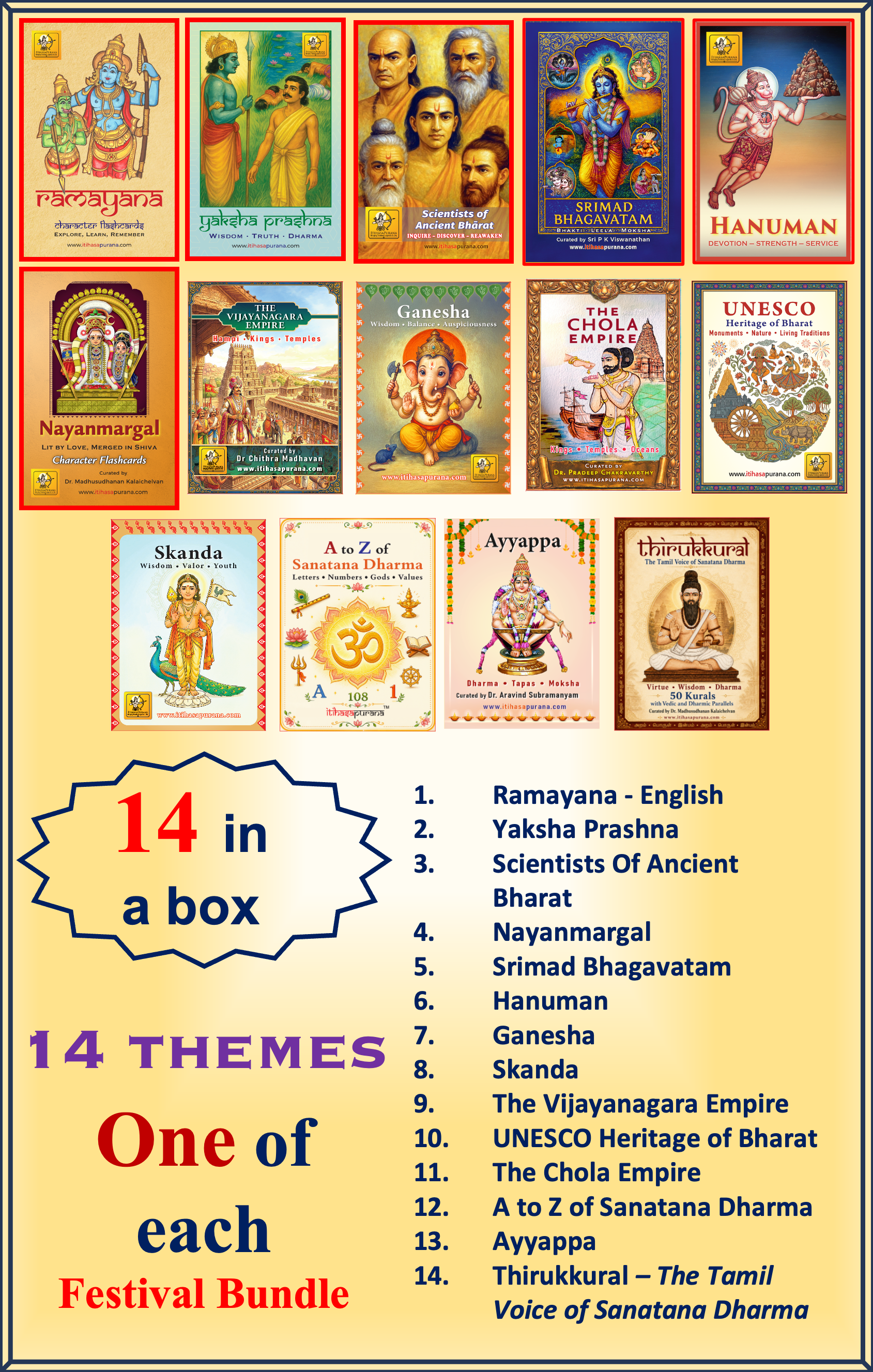 Festival Bundle – 14 Themes | One Complete Pack of Each!
