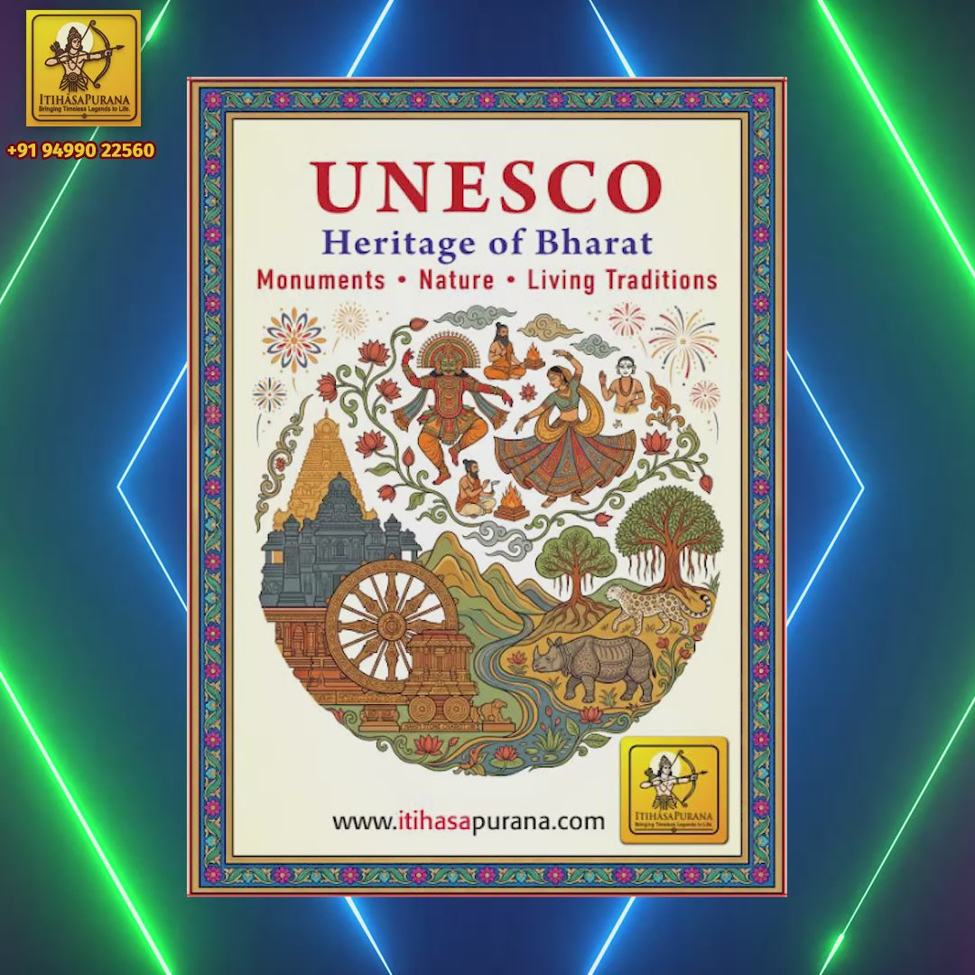 UNESCO Heritage of Bharat Flashcards for Kids