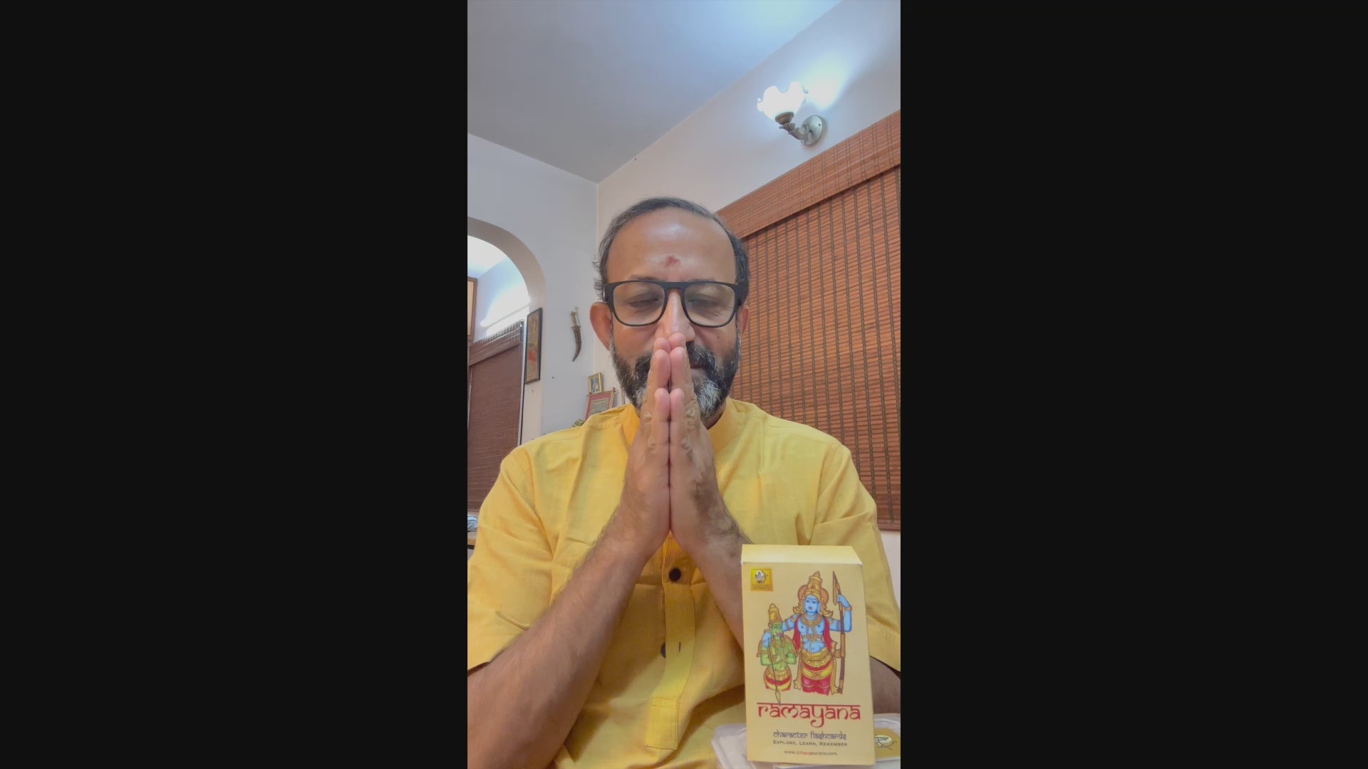 Ramayana Flashcards – 55 Illustrated Character Cards