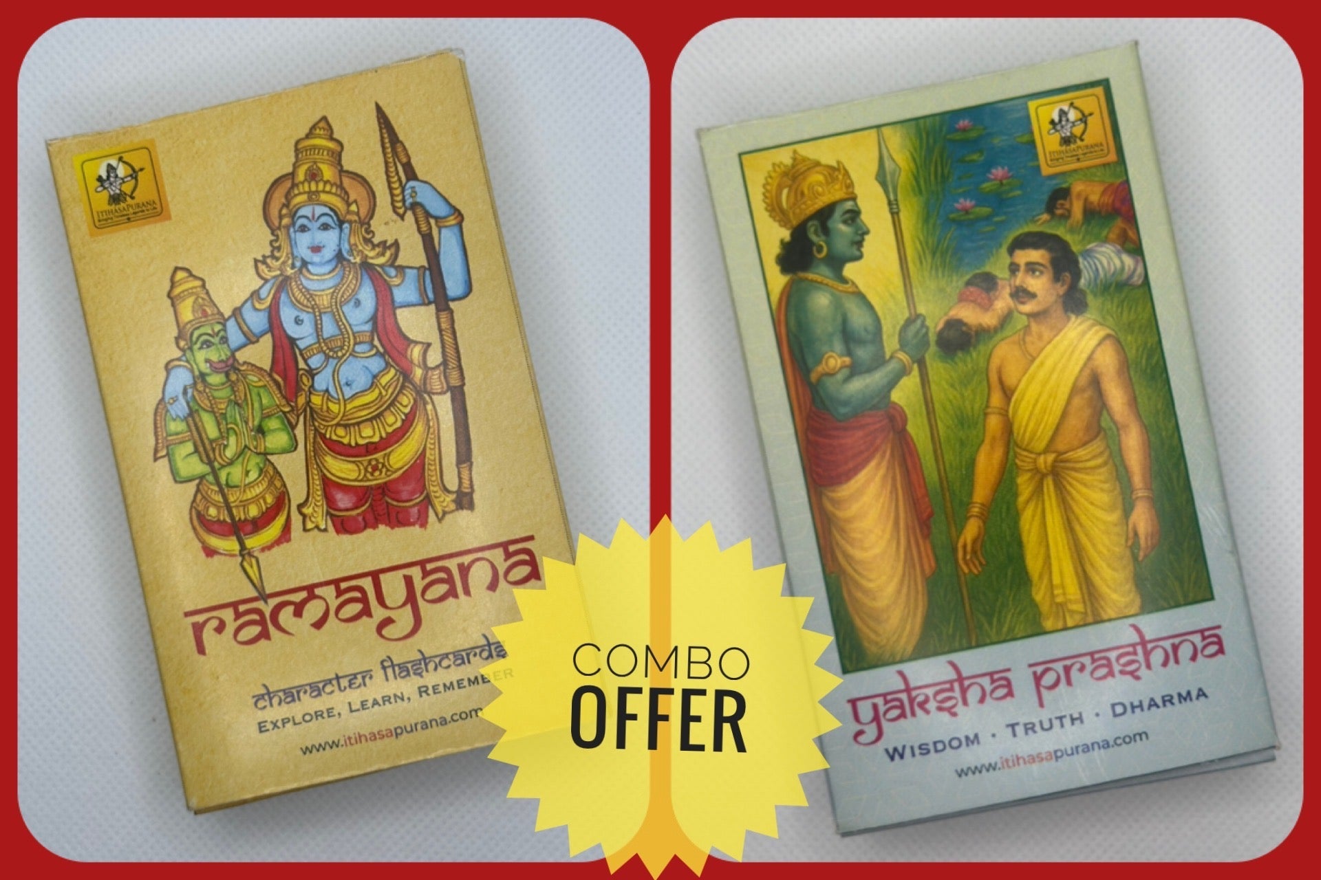 Combo - Ramayana and Yaksha Prashna - 10 pack - Itihasapurana