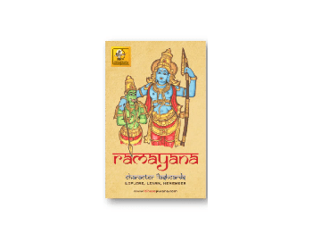 Ramayana Flashcards – 55 Illustrated Character Cards - Itihasapurana
