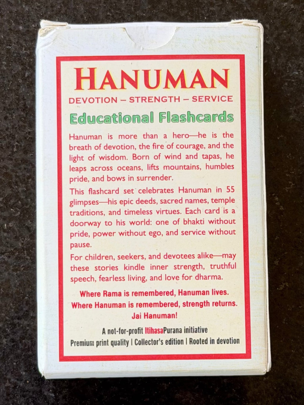 Hanuman Flashcards - Itihasapurana