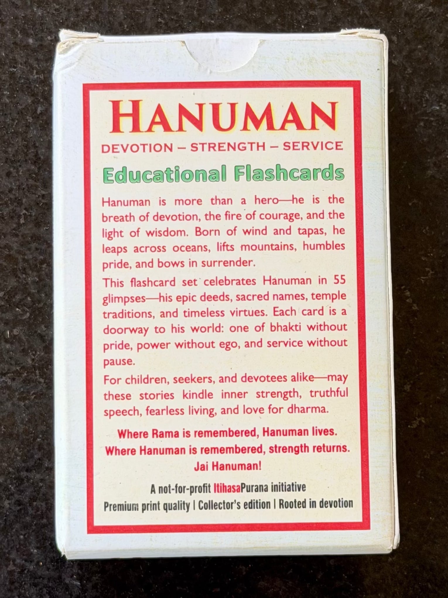 Hanuman Flashcards - Itihasapurana