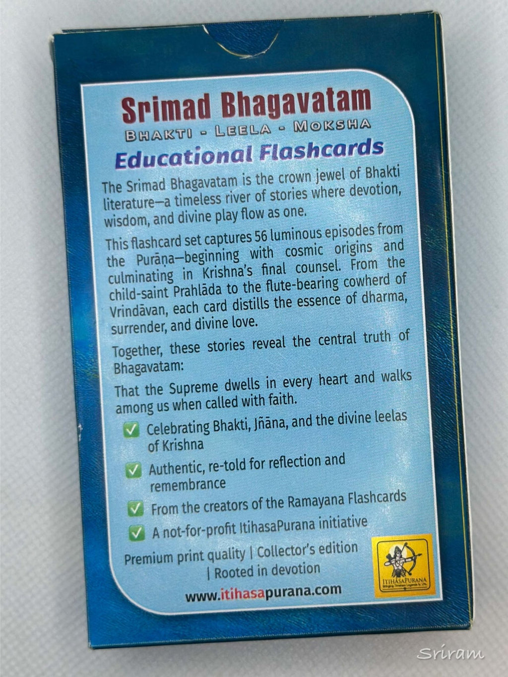 Srimad Bhagavatam - Itihasapurana